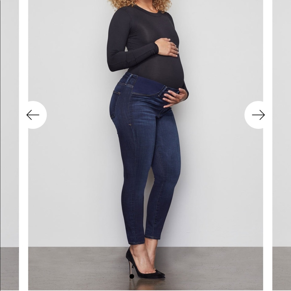 Good American maternity Jeans—Gently Used